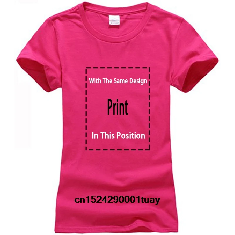Мужская забавная футболка, хлопковые футболки с коротким рукавом, Женская Мужская футболка, мотоциклетные циклы, сделано во Франции - Цвет: Women-Rose