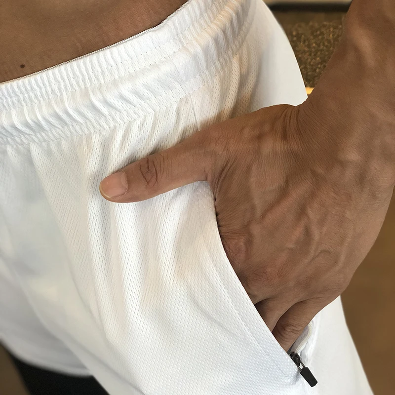 Men Sportswear Gym Sports Running Shorts Number 23 Letter Basketball Shorts Sport Zipper pocket Workout Training basketball shorts,running shorts