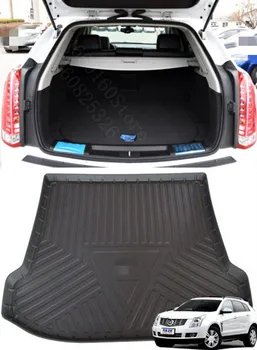 

Puou Non-Slip Waterproof For Cadillac SRX 2010-15 Mat Rear Trunk Liner Cargo Floor Tray Carpet Guard Protector Car Accessorie