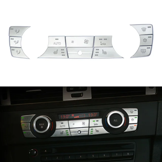 Chrom ABS Für BMW Serie E90 E91 320 328 Etc 2005-2012 klimaanlage