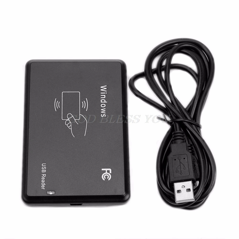 USB RFID ID 125Khz EM4100 Windows бесконтактный датчик приближения считыватель смарт-карт