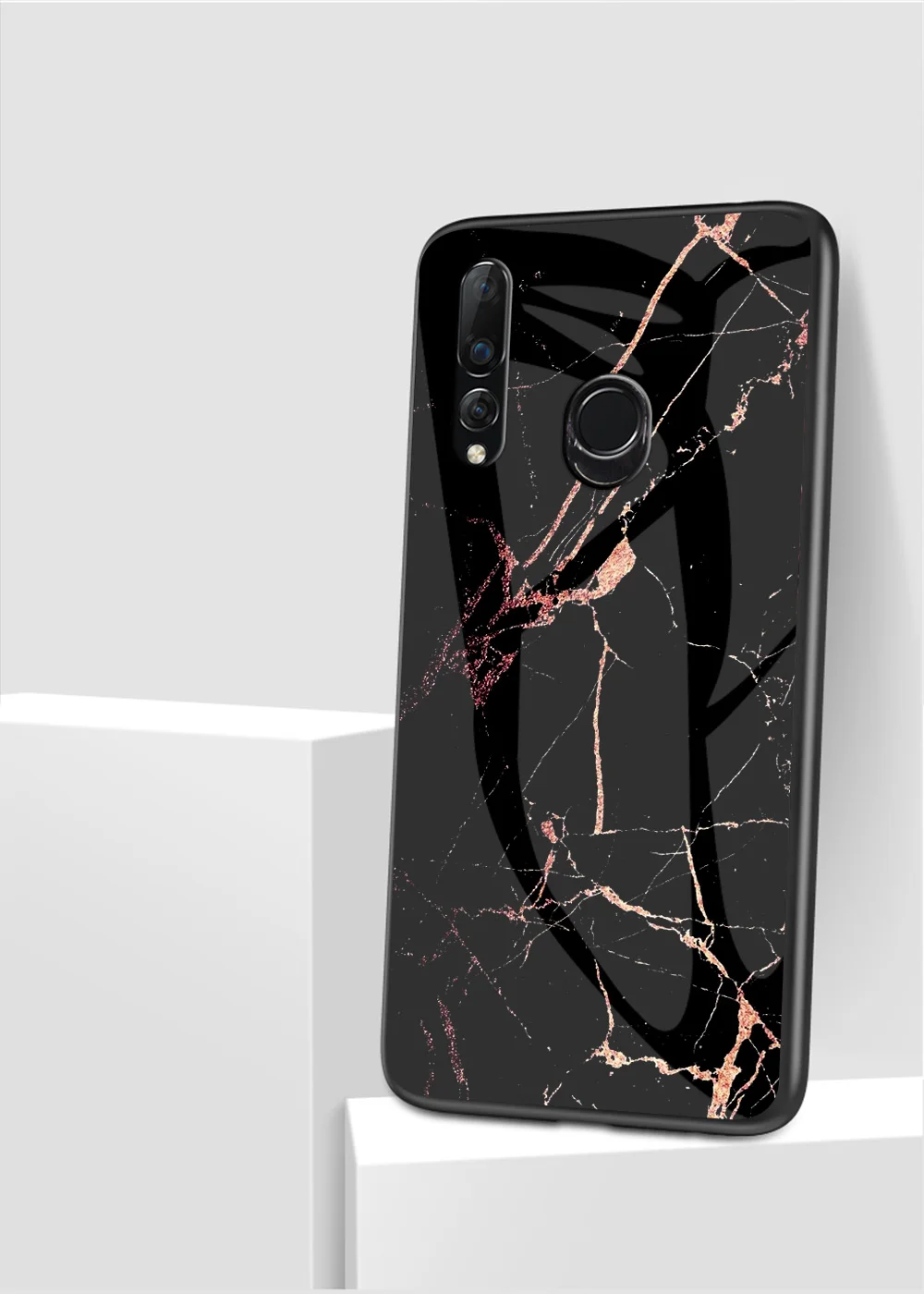 Для huawei Y9 Prime P Smart Plus Z чехол мраморный глянцевый чехол из закаленного стекла для телефона huawei Honor 10i 20i 10 20 Lite чехол