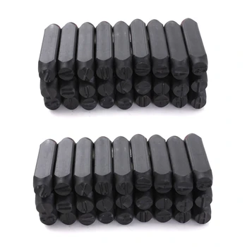 

2set Stamps Letters Alphabet Set Punch Steel Metal Tool Case Craft Hot 6mm & 8mm