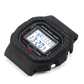 

DW5600 GW-M5610 Carbon Fiber Bezel Durable Watch Accessories 4.4g Super Light