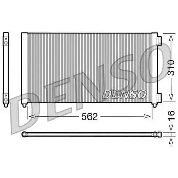 

Condenser FIAT PUNTO 1.2 1.9TD 02 DENSO DCN09102