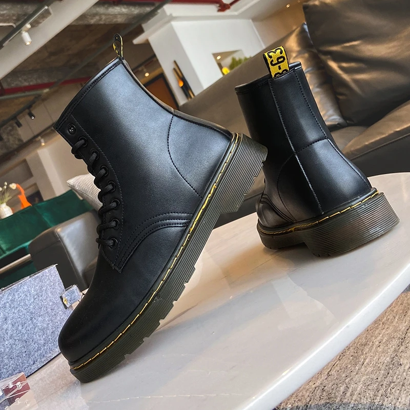 Big Deal Winter Boots Platform Casual-Shoes Male Black Unisex Men New-Brand Myw5eBXJ9pz