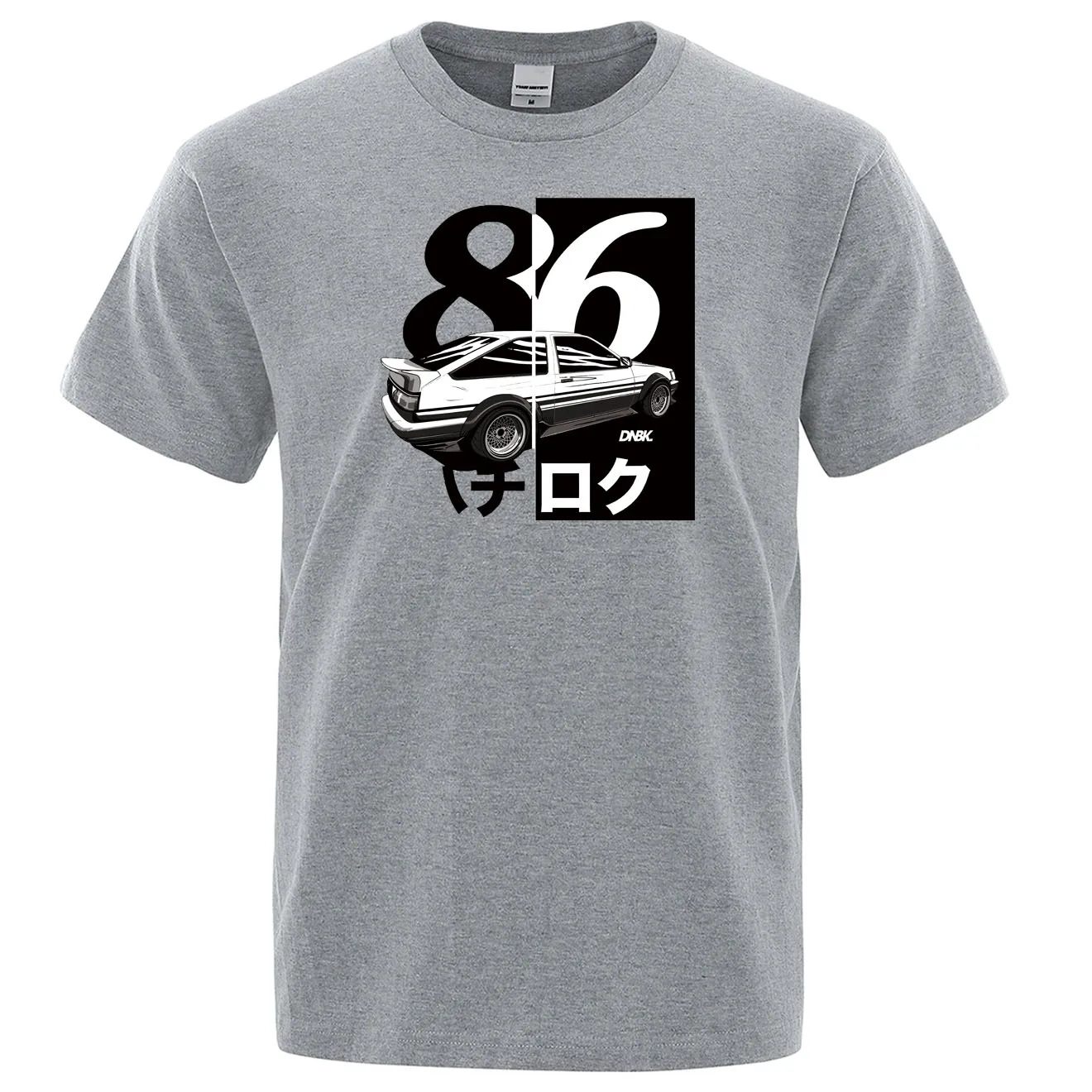 AE86 Начальная D Homme футболка мужская с принтом Drift Футболка модная крутая футболка японское аниме короткий рукав летние хлопковые повседневные топы