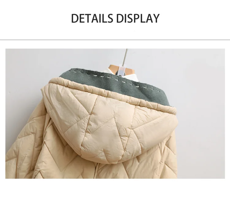 SEDUTMO Winter Warm Duck Down Jacket Women Oversize Thick Long Hooded Coat Autumn Fashion Casual Puffer Jacket ED1699
