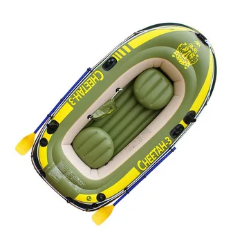 

Inflatable Kayak Fishing Boat Water Park Swimming Pool Drifting Inflatable Boat 2 /3 / 4 People Sailing Boat Kayak for Fishing