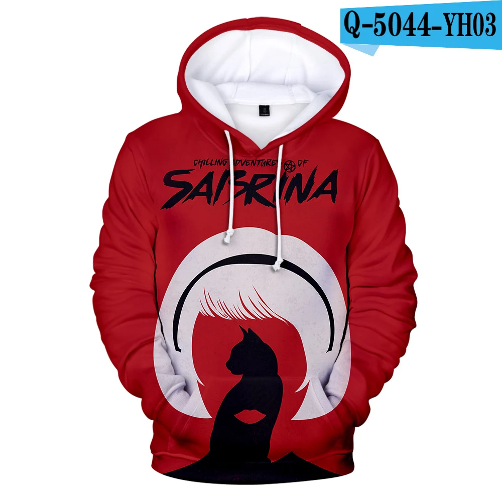 Sabrina/модные толстовки с капюшоном с 3D принтом; Повседневные Удобные толстовки в стиле хип-хоп для родителей и детей; пуловеры для детей; сезон осень-зима - Цвет: Q5044
