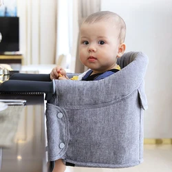 Portable Baby Highchair Foldable Feeding Chair Hook On High Chair Safety Belt Dinning Chair Baby Seat Booster Feeding Chair