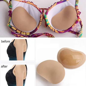 Push Up Invisible Bra Pads Silicone Lift Up Bra Chest Sticker Swimsuit  Breathable Bikini Bra Pad for Women 1