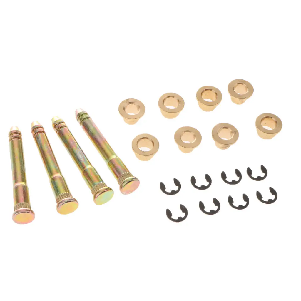 Car 4 Door Hinge Pins Bushings Repair Kit For Honda Civic Accord Crv Crx Interior Door Panels