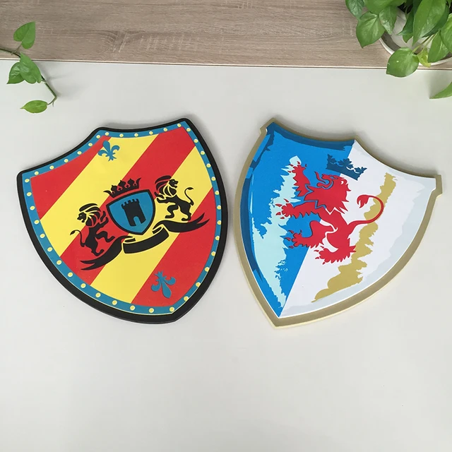 Pirate EVA Sword Anime Cosplay Weapon Environmental Soft Material Foam Toys Boys Replica Shield Kids Halloween Birthday Gifts 3