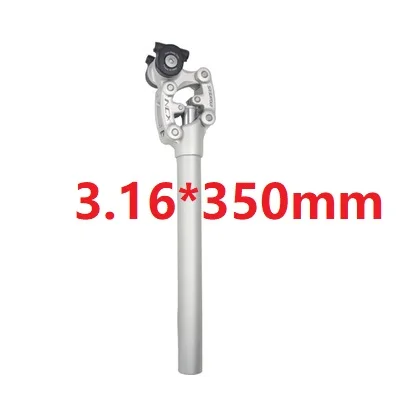Silver 31.6x350mm Suntour NCX велосипед амортизатор демпфирования Подседельный штырь 27,2 мм 31,6 мм 350/400 мм черный/серебристый MTB горный велосипед демпфирования подседельный штырь - Цвет: Silver 31.6x350mm