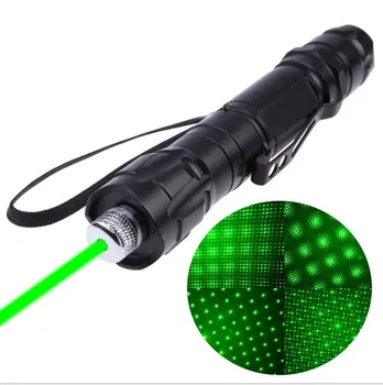 

JSHFEI Green laser stage display laser flashlight 532nm Green Laser Sight laser pointer hight Powerful Adjusta ble Focus Lazer