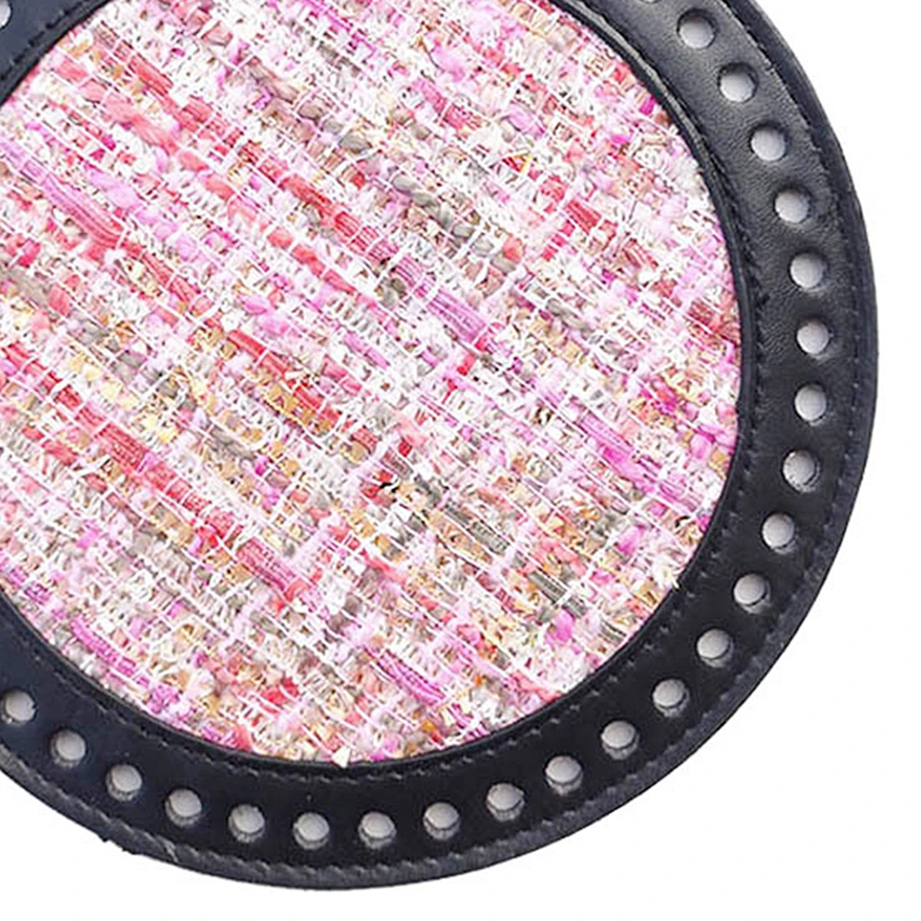 DIY Leather  Shaper Bottom for Knitting Crochet Bags Handbag Cushion Pad