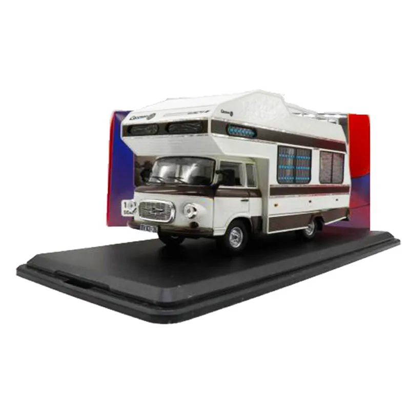 

1:43 1973 Former Soviet Union BARKAS B1000 "WOHNMOBIL" RV Station Wagon Car Model Vehicle Collection Metal Artwork Traffic Toy