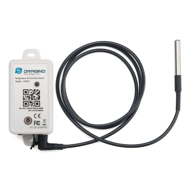 

LHT65 LoRaWAN Temperature & Humidity Sensor SHT20 DS18B20 with 2400mAh Battery qyh