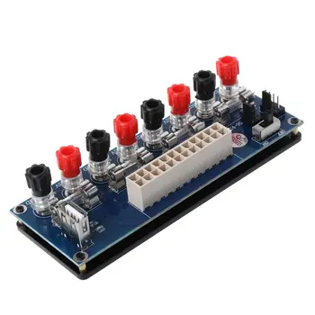 

Upgrade Version ATX Power Supply Breakout Adapter Converter with USB 5V Port and Insulation Plastic Base