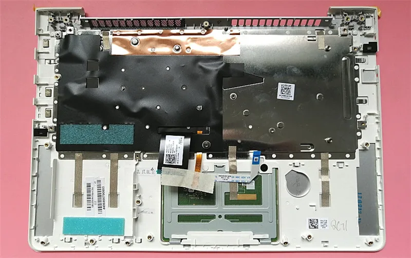 Для lenovo ideapad 310S-13 510S-13 чехол для ноутбука C оболочкой с турецкой клавиатурой+ сенсорной панелью серебристо-белый край 5CB0L4535