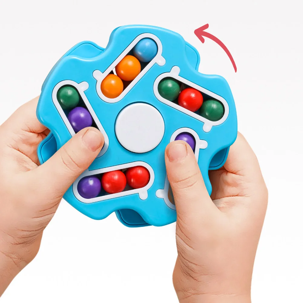 Anti Stress Cube Children Rotating Magical Soybean Fingertip Relief Puzzle Toys Antistress Sensory | Игрушки и хобби