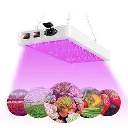 BORUIT LED Grow Light 1000W Waterproof Phyto Lamp 2835 Leds Chip Phyto Growth Lamp AC85-265V Full Spectrum Plant Lighting Indoor