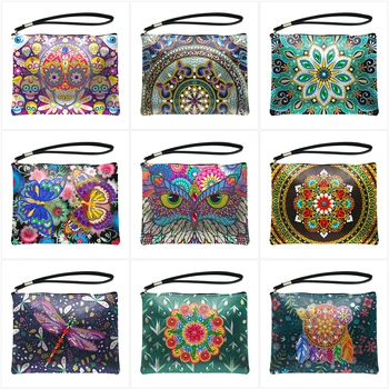 

HUACAN Diamond Painting Wallet Women Butterfly 5D DIY Diamond Embroidery Special Shaped Handbag New Year Gifts