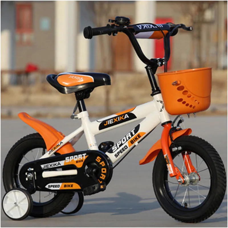 Children's Bicycle 18-Inch High Version Of The Boy And Girl Baby Buggy 6 Years Old Mountain Bike Child Four-Wheel Bike Children's Bicycle 18-Inch High Version Of The Boy And Girl Baby Buggy 6 Years Old Mountain Bike Child Four-Wheel Bike