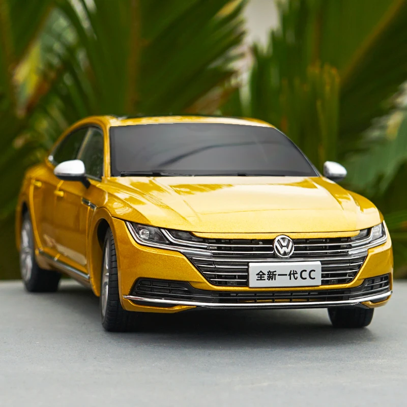 1:18 высокое тщательное VW CC Новый сплав модель автомобиля статические