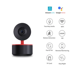 Segurança inteligente câmera ip ptz 2pm sem fio 360 graus bebê tremendo monitor de detecção alarme pushtwo way áudio tuya filmadora