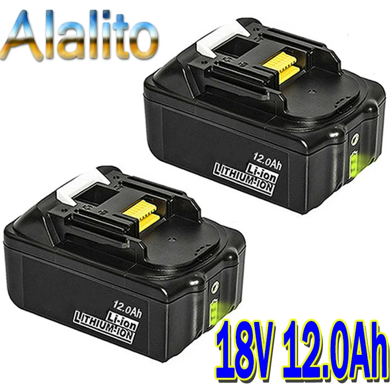 Оригинальный для Makita 18V 12000 мА/ч 12.0Ah Перезаряжаемые Мощность инструменты Батарея