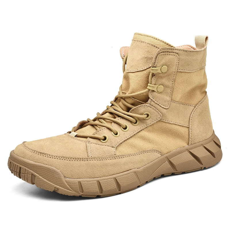 

Unisex Outdoor Military Boots Quality Men Special Tactical Desert Combat Ankle Boats Army Work Shoes Anti-Slip Trekking Shoes