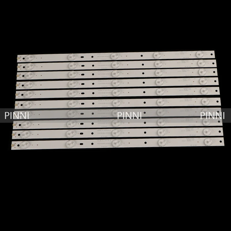 

New original for TCL LE42D59 light strip 4708-k420wd-a3216k01 a set of 10 5-lamp 40.7cm aluminum substrates