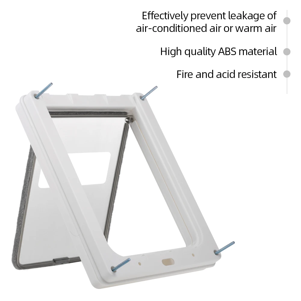 Дверь для питомца собаки, безопасная ферромагнитная стена, замок, автоматически закрывает дверь для питомца, кошки, собаки, товары для питомцев, заслонка двери для питомца