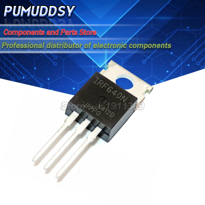10 шт. IRF640N IRF640 IRF640NPBF 200V 18A TO-220 MOSFET N channel fet новый оригинальный IC | Электронные