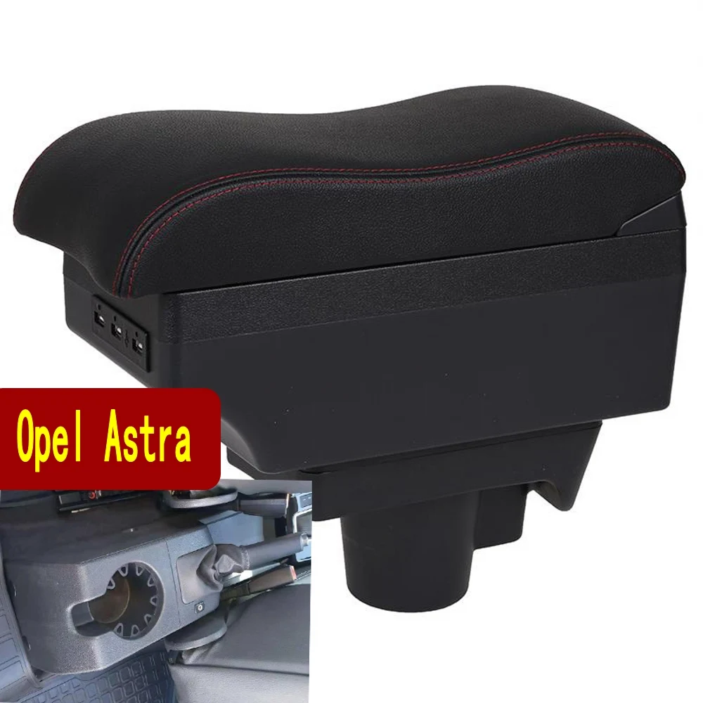 For Opel Astra Armrest box central Store content armrest with cup holder ashtray USB interface 2011 | Автомобили и мотоциклы