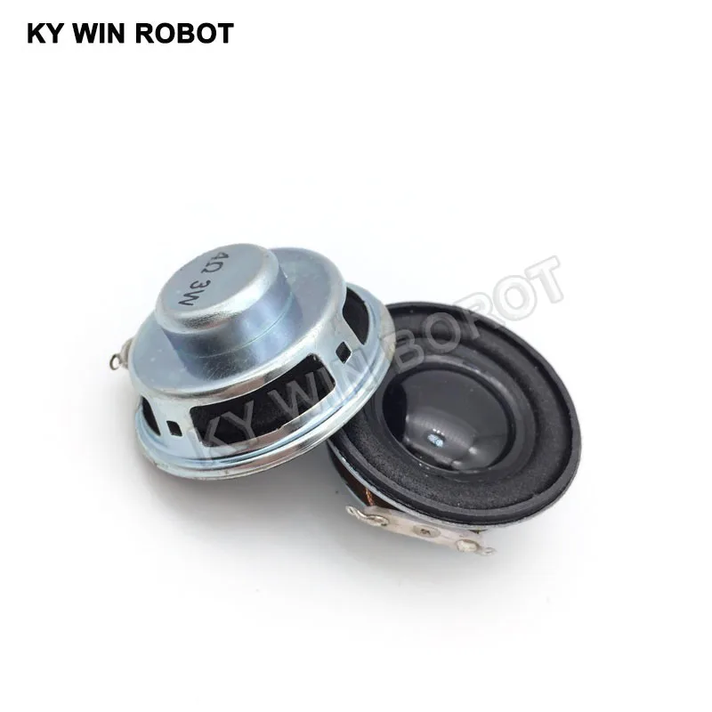 2PCS/Lot High Quality Speaker Horn 3W 4R Diameter 4CM Mini Amplifier Rubber Gasket Loudspeaker Trumpet