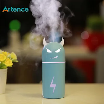 

Air Humidifier Essential Oil Aroma Diffuser Creative Gift Magic Cow Style with 7 Changing Led Night Light For Office Car Home