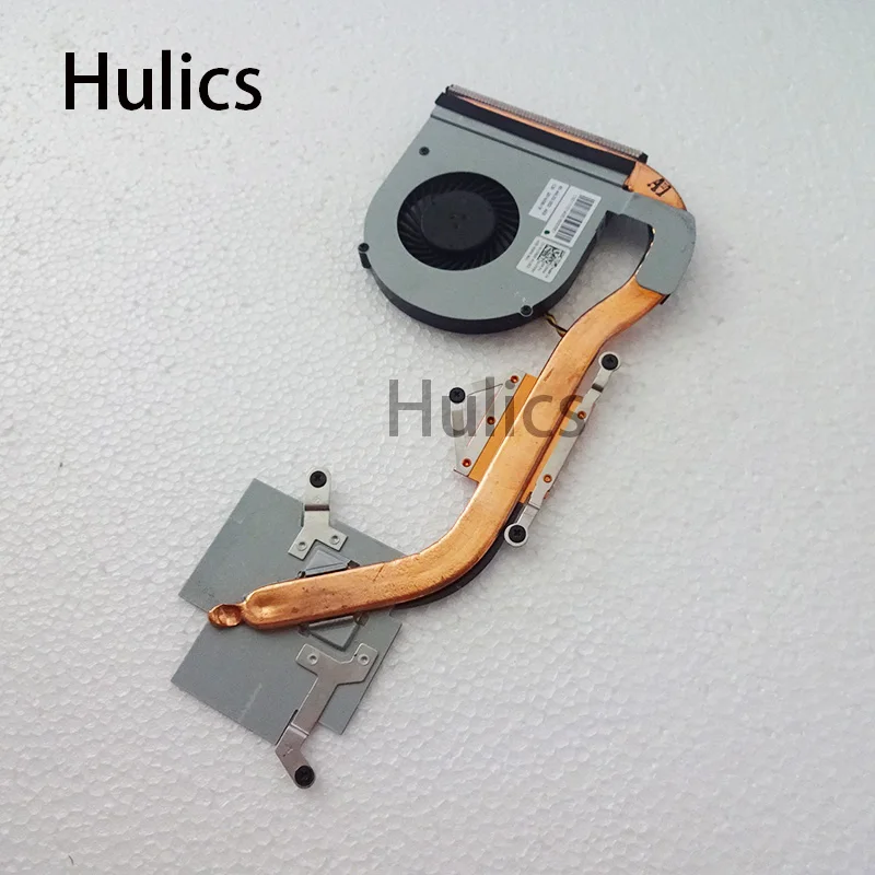Hulics для Dell Inspiron 14 3421 Вентилятор охлаждения 0N7H00 0WX8FF WX8FF вентилятор с радиатором