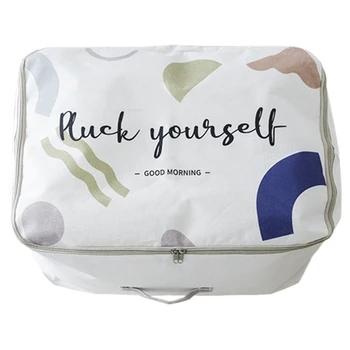 

Foldable Storage Bag Clothes Blanket Quilt Closet Sweater Organizer Box Pouch Home Storage Bags Supplies