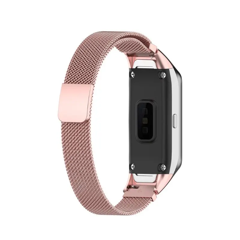 Магнитная Нержавеющая Сталь замена часы ремешок для samsung Galaxy fit SM-R370 браслет 95AF