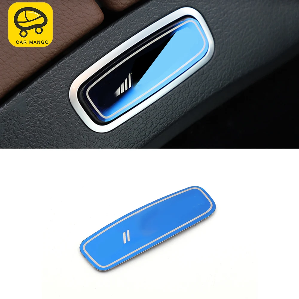 

CAR MANGO for Mersedes-benz A Class W177 V177 2019 Auto Central Armrest Box Sticker Trim Cover Accessories