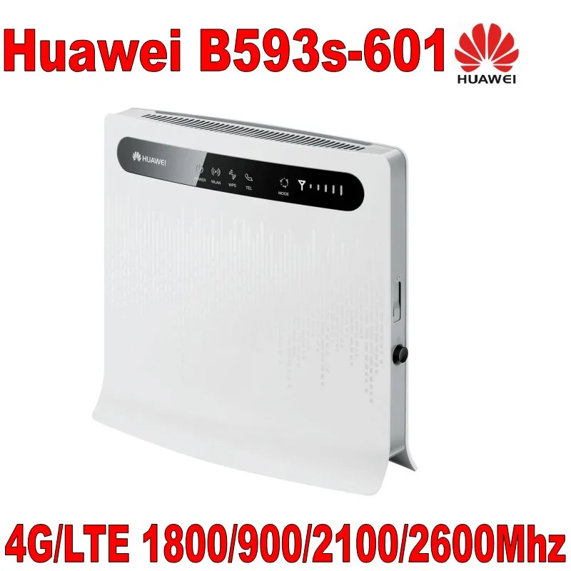 Разблокировка huawei B593s-601 LTE TDD 2300 МГц FDD 1800/2600 МГц 150 Мбит/с 4G 3g 2G маршрутизатор и 2 шт B593 антенна