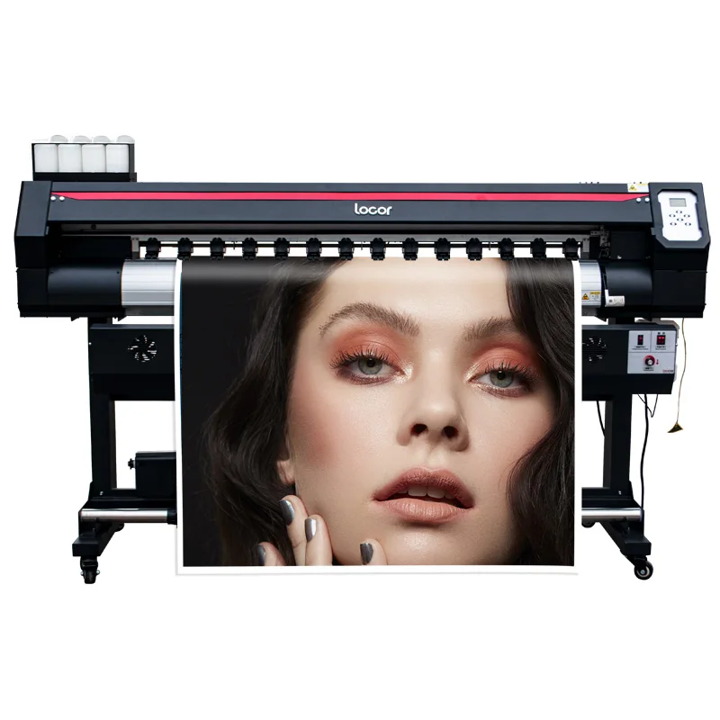 XP600 I3200 Print Head 1.6m Eco Solvent Printer For Vinyl Sticker Inkjet Printer 5 Feet Outdoor
