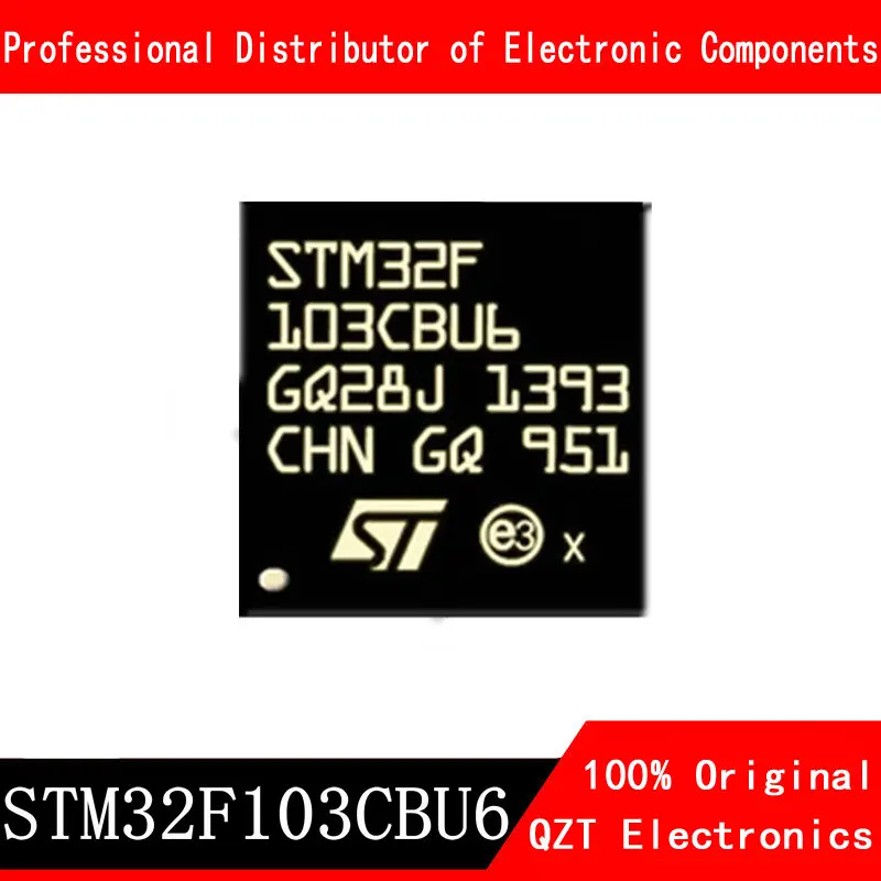 новый оригинальный STM32F103CBU6