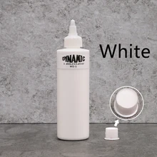 Высокое Качество Бренд Dynamic, краска для татуировок для татуировки Белый 8OZ Пигмент татуировки 1 бутылка/лот