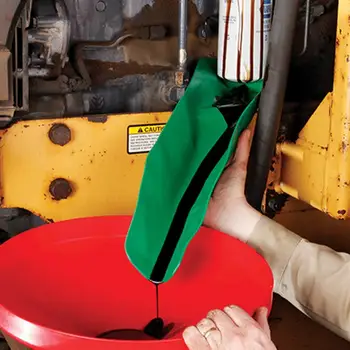 

Flexible Drainage Oil Guide Tool Oil Guide Plate Any Shape Folding Funnel Oil Guide Plate Small Large Flexible Draining Tool