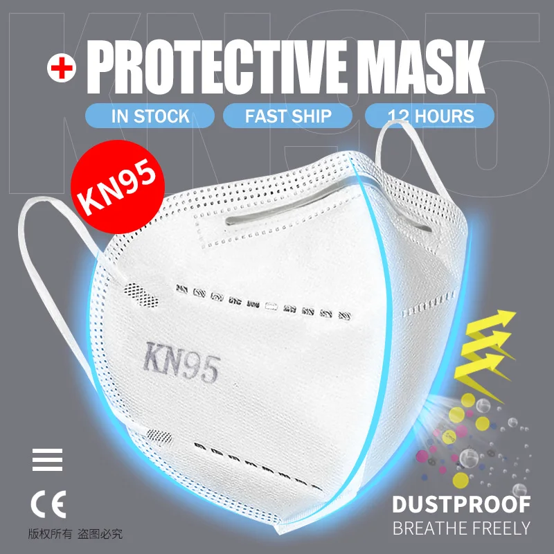 LOCAL WAREHOUSE DELIVERY! 5 LAYERS Protective Face Mask FFP2 Mask KN95 Masks CE Mascarilla 95% Filtration Mouth Mask Anti flu|Masks| - AliExpress