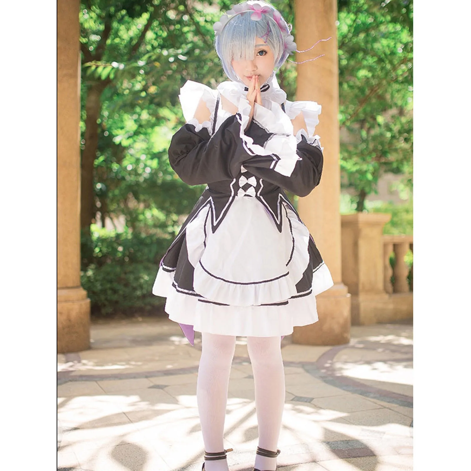 Костюм горничной Rem Ram для косплея Re:zero Kara Hajimeru Isekai Seikatsu Kawaii Cos платья Re Life In A другой